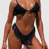 Sexy Bikini Set Women's Separate Tassel Swimsuit Multicolor Hot Sale Of The Season New Arrival Female Fashionable Swimwear from