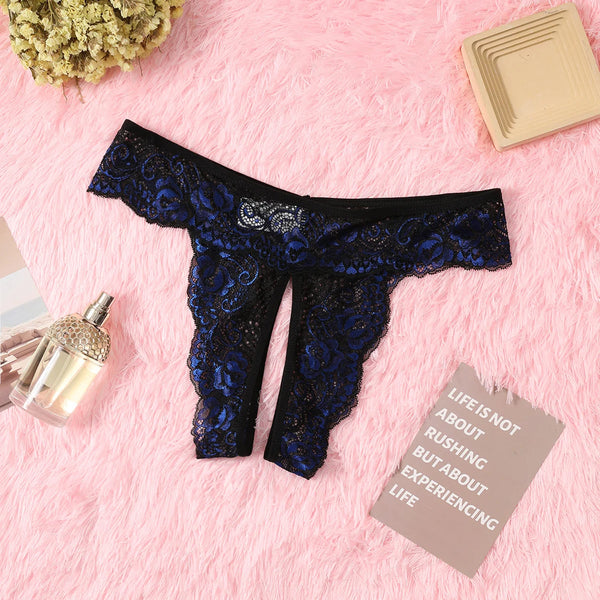 1PCS Lace Thong Women's Tanga Low Waist Sexy Lingeries Transparent Panties Laides T Back Pants Girls Underwear Female Underpants