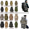 80L/100L  Mountaineering Bag Climb Bag Tactical Backpacks Large Backpack Outdoors Hiking Camping Travel Bags