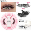 No Glue Needed Magnetic Lashes Reusable Natural Look Magnetic False Eyelashes Set with Tweezer Tool Fluffy Faux Mink Eyelash New
