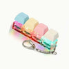 Decompression 4/9 Keyboard Keychain Anti Stress Relief Keyring Clicker Relief Button Pinch Tester Antistress Accessory