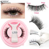 No Glue Needed Magnetic Lashes Reusable Natural Look Magnetic False Eyelashes Set with Tweezer Tool Fluffy Faux Mink Eyelash New