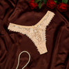 Women's Panties Sexy Low-Waist sexy lingerie Lingerie Breathable Briefs Soft Comfortable Panty Breathable Thong Lace Trim