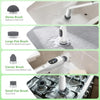 Electric Spin Scrubber Cordless Cleaning Brush 3H Work Time Bathroom Scrubber with LED Display 3-Speed Extendable Handle IPX7 W