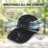 USB Charging Solar Fan Hat Breathable Anti UV Baseball Cap Outdoor Cooling Sunscreen Sunshade Headwear for Men Women