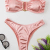 Bandeau Bikini Swimsuit Women 2026 Two-piece Swimwear Thong Bikinis Sets Female Bathing Suit Push Up Monokini Beach Wear Biquini