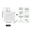 Detergent Powder Storage Box Refillable Airtight Laundry Detergent Dispenser Softener Bleach Storage Container with Lids