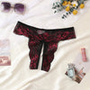 1PCS Lace Thong Women's Tanga Low Waist Sexy Lingeries Transparent Panties Laides T Back Pants Girls Underwear Female Underpants
