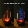 Fireplace Flame Effect Aroma Diffuser, USB Powered Humidifier with No Batteries Needed
