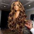 Highlight Color / 200% / 18inches|5x5 Glueless Wig|United States