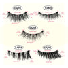 No Glue Needed False Magnetic Eyelashes Set with Tweezers Reusable Magnetic Fake Eyelash Natural Fluffy Faux Mink Lashes Makeup