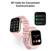 Fitness Tracker Smartwatch mit Anruffunktion, Touchscreen Activity Watch für iPhone und Android, Bluetooth Anruf Gesundheits-Wearable, Digitale Smartwatch