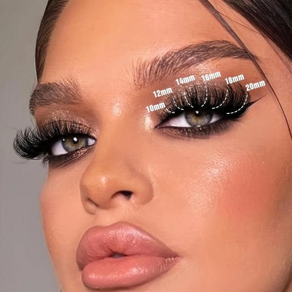 10-20Mm Mixed Individual Cosmetic False Lashes Clusters, 240Pcs/234Pcs/300Pcs/308Pcs/Set Volume Curly Thick Fake Eyelashes, Makeup Enhancement Lashes Clusters Kit, Cosmetic for Gift #GLOBAL PICKS