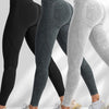 Women'S Solid Sports High Stretch Leggings, Ladies Sportswear, Workout Gym Leggings, Fitness Yoga Pants for Women, Plain Leggings